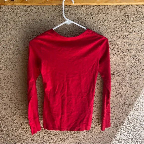 Red basic top - Picture 3 of 3